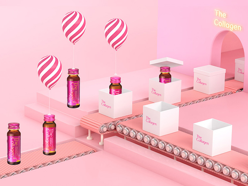 Nước uống The Collagen Shiseido EXR 2020 New (Hộp 10 chai x 50ml)