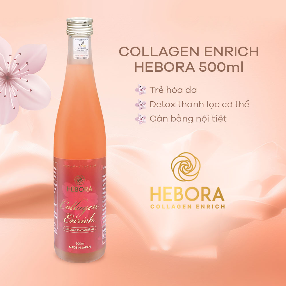 Nước Uống Collagen Enrich Hebora