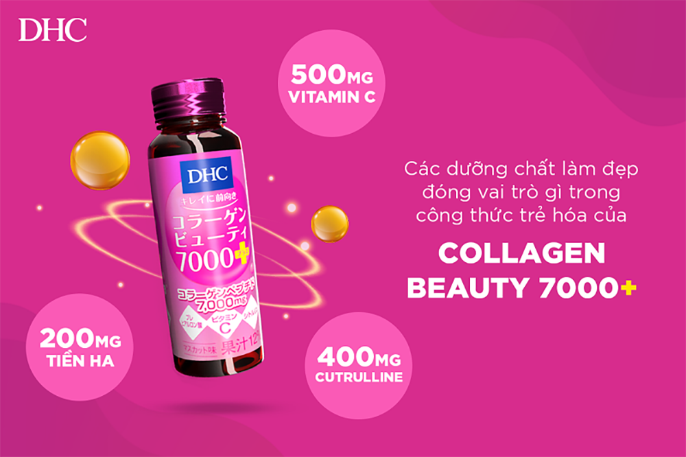 Collagen DHC Dạng Nước Beauty 7000+
