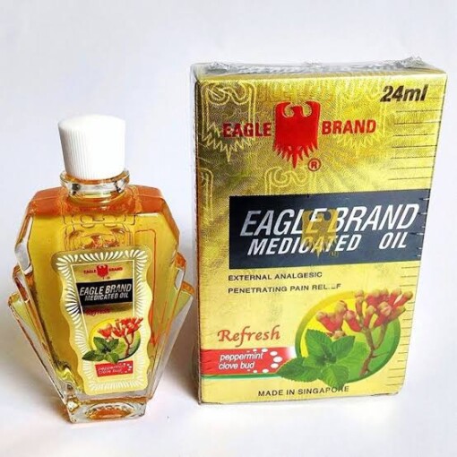 Dầu Gió Singapore Eagle Brand Medicated Oil