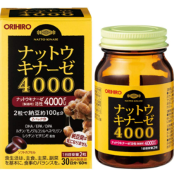 Viên Uống Chống Đột Quỵ Orihiro Nattokinase 4000FU